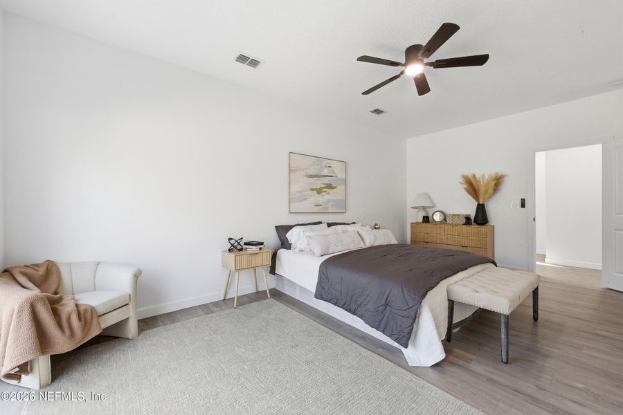Furnished interior view inside a new home in , Orange Park (Image 16).