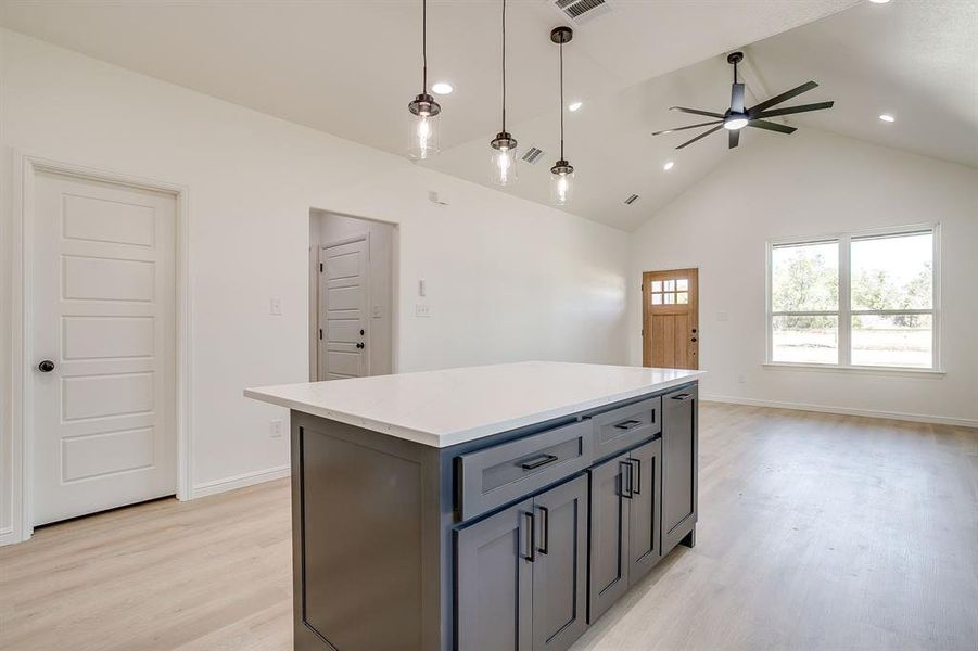 Furnished interior view inside a new home in , Granbury (Image 9). Furnished interior view inside a new home in , Granbury (Image 9).