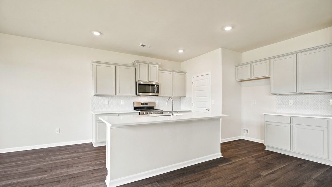 Furnished interior view inside a new home in Jackson Landing, Jefferson (Image 6). Furnished interior view inside a new home in Jackson Landing, Jefferson (Image 6).