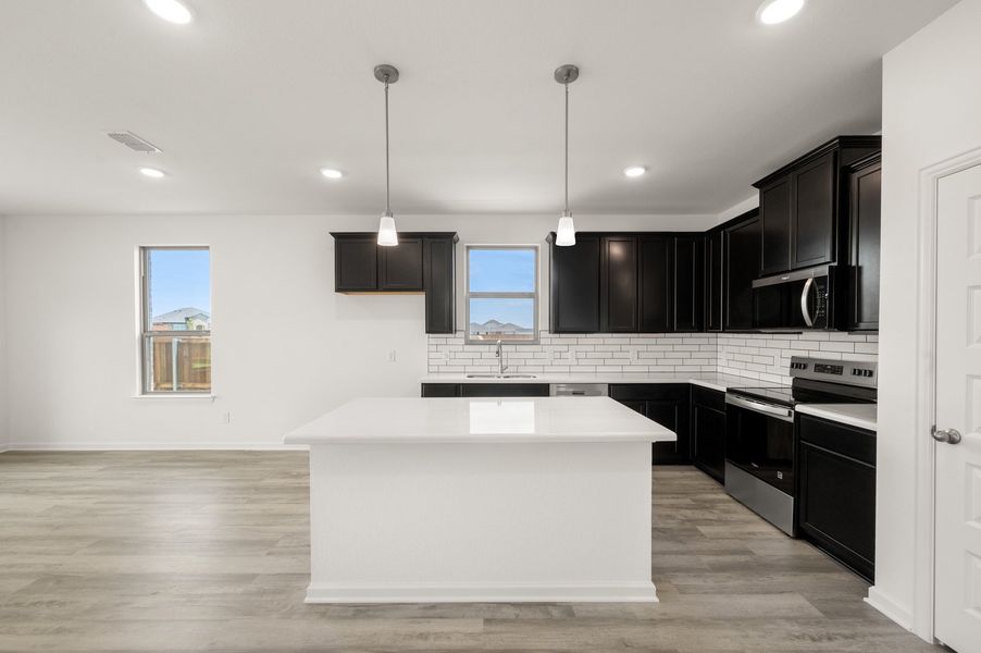 Furnished interior view inside a new home in Burgess Meadows, Cleburne (Image 7).