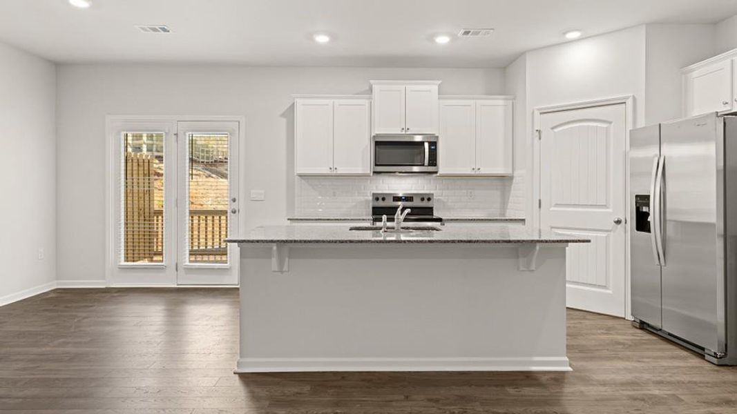 Furnished interior view inside a new home in Mountain Park, Dahlonega (Image 4).
