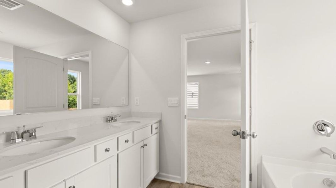 Furnished interior view inside a new home in Braselton Village, Braselton (Image 6).