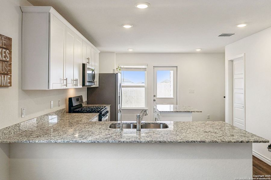 Furnished interior view inside a new home in , San Antonio (Image 15).