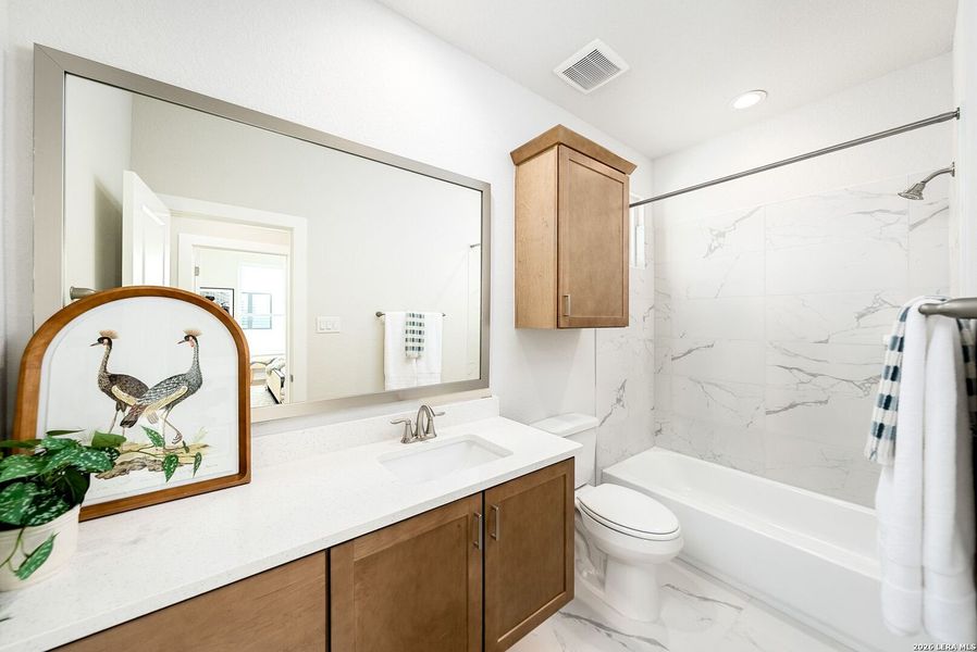 Furnished interior view inside a new home in Victoria Commons, San Antonio (Image 7).