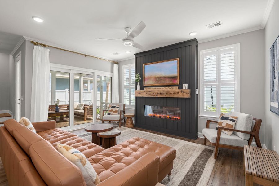 Furnished interior view inside a new home in Nexton, Summerville (Image 33). Furnished interior view inside a new home in Nexton, Summerville (Image 33).