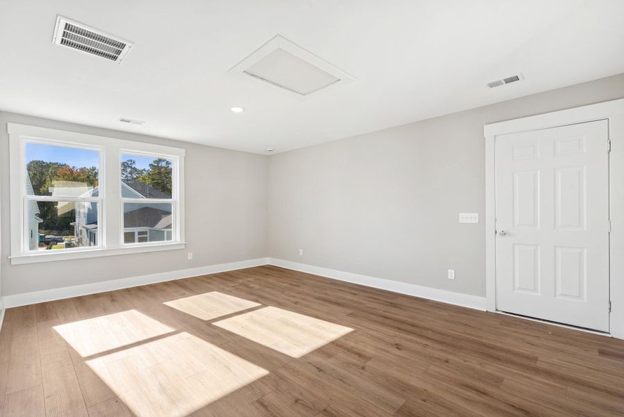 Spacious, unfurnished interior of a new home in Point Hope - Cottage Collection, Charleston (Image 20). Spacious, unfurnished interior of a new home in Point Hope - Cottage Collection, Charleston (Image 20).