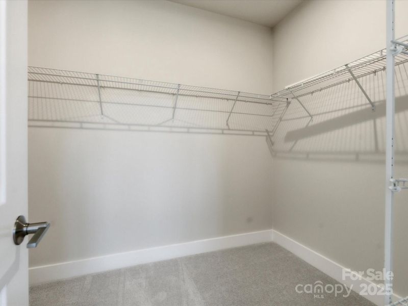 Primary Walk-In Closet.