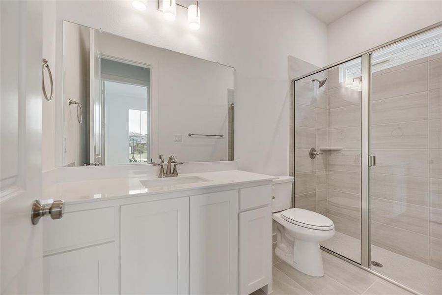 Furnished interior view inside a new home in The Grove Frisco - 40' Lots, Frisco (Image 9).