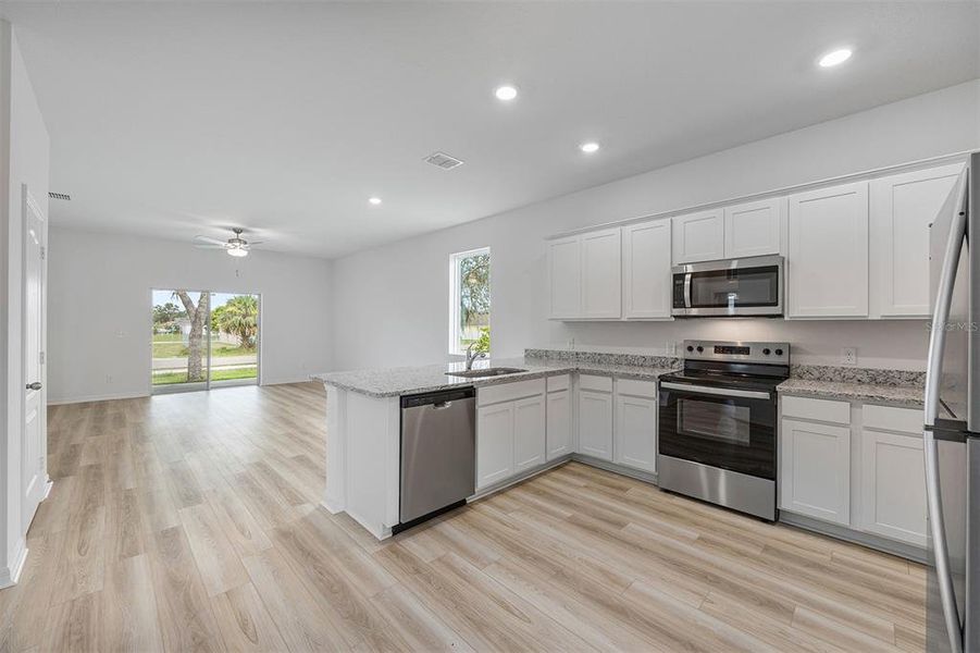 Furnished interior view inside a new home in Poinciana, Poinciana (Image 3). Furnished interior view inside a new home in Poinciana, Poinciana (Image 3).