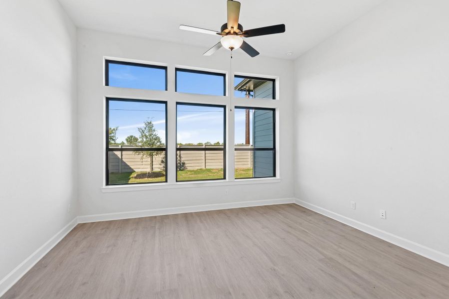 Spacious, unfurnished interior of a new home in Pomona 45' Homesites, Manvel (Image 28). Spacious, unfurnished interior of a new home in Pomona 45' Homesites, Manvel (Image 28).