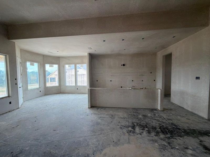 In-progress construction of a new home in Eagle Ridge Estates, Weatherford, TX (Image 7).