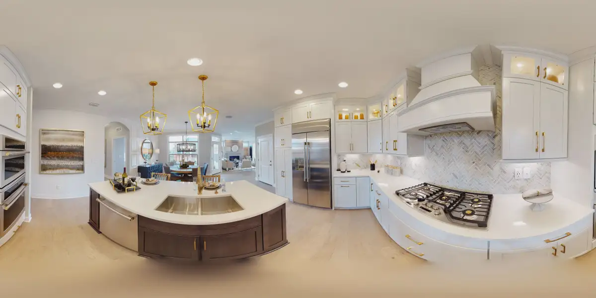 Representative furnished interior of a home built from the Palazzo by Epcon Communities in The Courtyards at Bailey Farms, Dacula (Image 19).