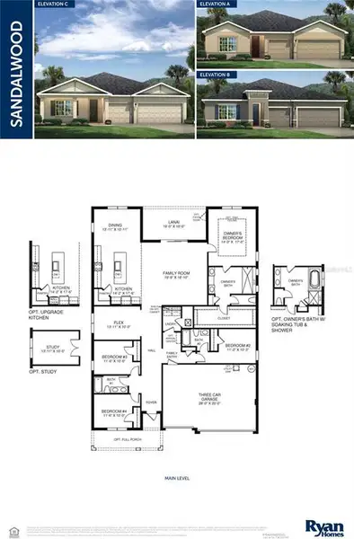 2D floor plan layout of this home in Copper Creek, New Smyrna Beach, FL (Image 5). 2D floor plan layout of this home in Copper Creek, New Smyrna Beach, FL (Image 5).