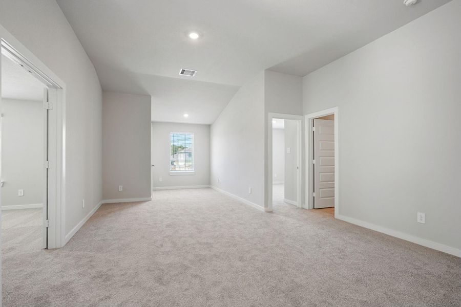 Photo is not of the actual home, but is an inspirational photo of builder’s model home and may depict options, furnishings, and/or decorator features that are not included