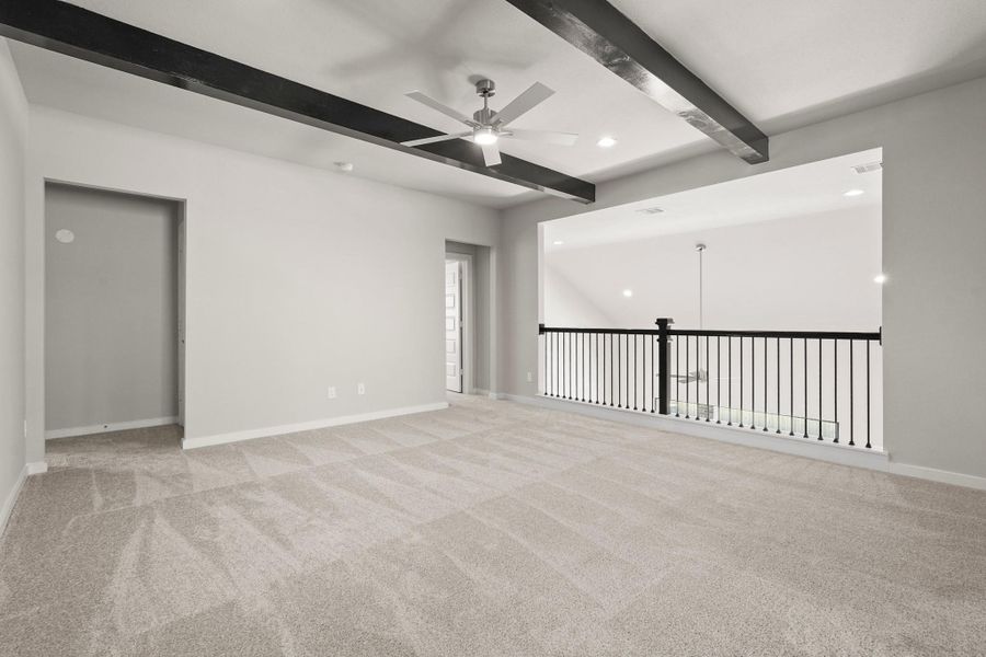 Spacious, unfurnished interior of a new home in Briarwood Crossing, Rosenberg (Image 13). Spacious, unfurnished interior of a new home in Briarwood Crossing, Rosenberg (Image 13).