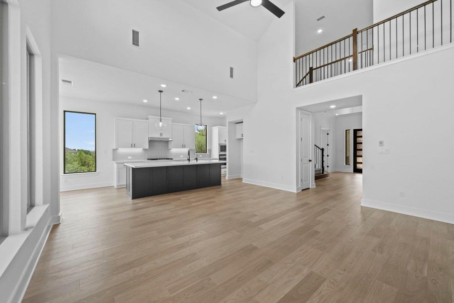From Family Room to Open Concept Kitchen