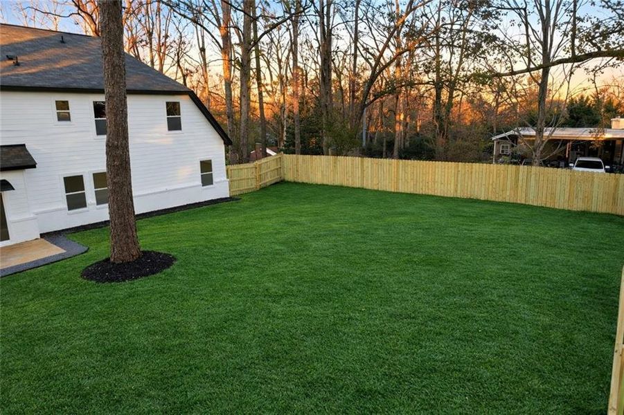 Exterior details and patio area of a home in , Conyers (Image 32).