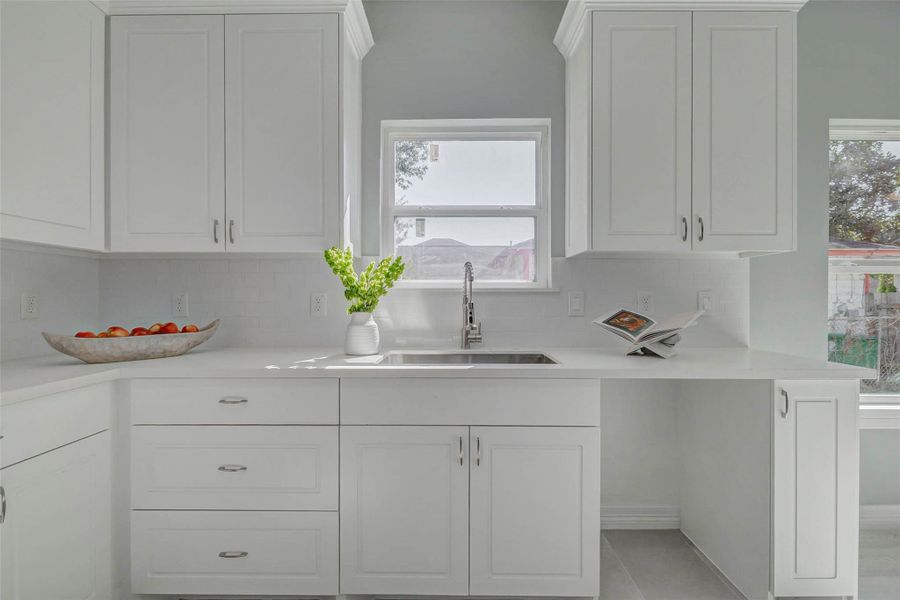 Furnished interior view inside a new home in , Houston (Image 8).