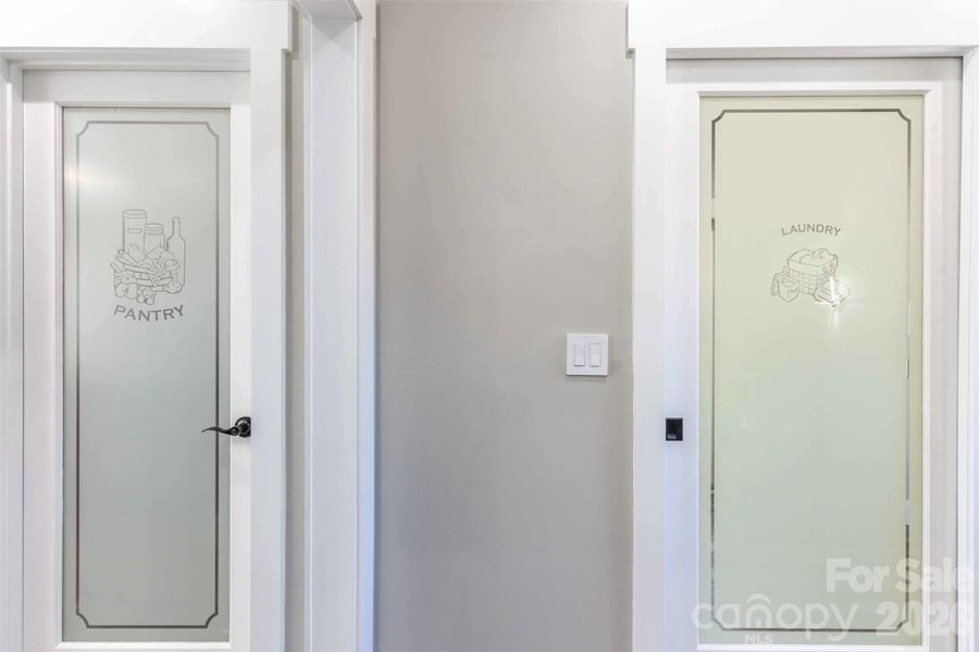 Close-up of interior finishes inside a home in , Asheville (Image 20).
