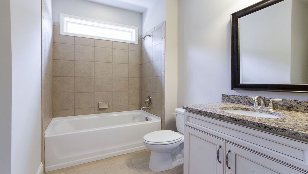 Representative furnished interior of a home built from the Edinburgh by D.R. Horton in Thalley Creek Estates, Cumming (Image 8).