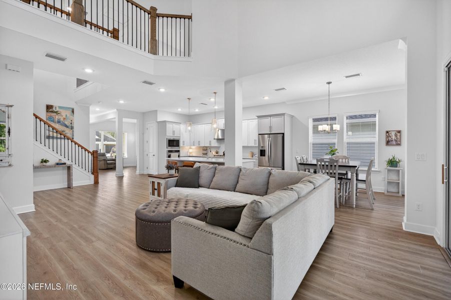 Furnished interior view inside a new home in , St. Johns (Image 16).