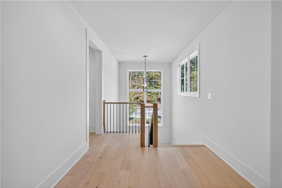 Spacious, unfurnished interior of a new home in Town Farms, Peachtree Corners (Image 43).