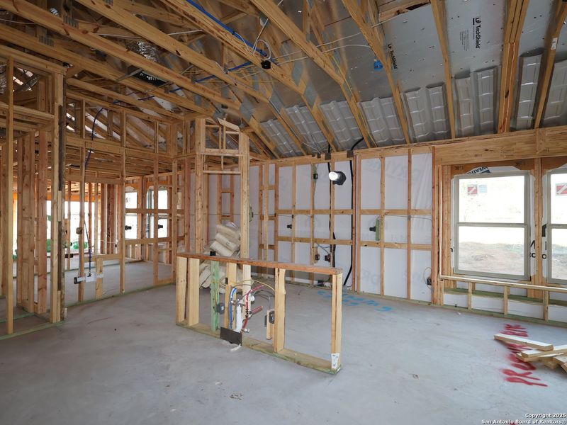 In-progress construction of a new home in Chaparral Ranch, Floresville, TX (Image 24). In-progress construction of a new home in Chaparral Ranch, Floresville, TX (Image 24).