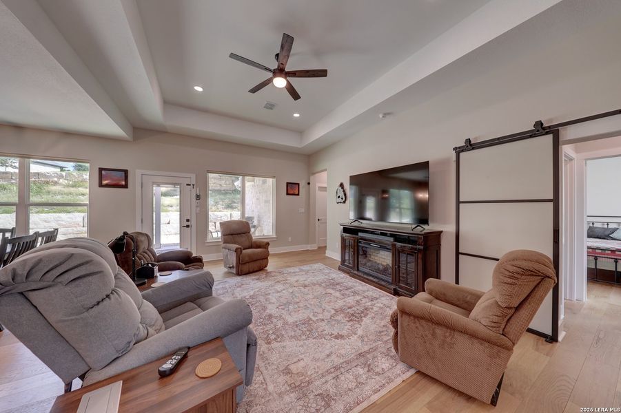 Furnished interior view inside a new home in , Kerrville (Image 12).