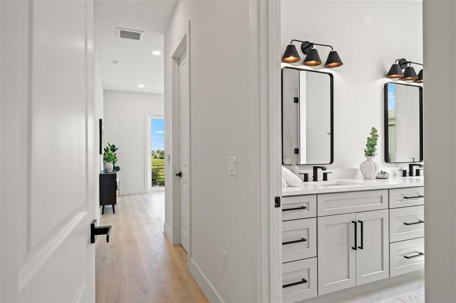 Furnished interior view inside a new home in , Hernando Beach (Image 5). Furnished interior view inside a new home in , Hernando Beach (Image 5).