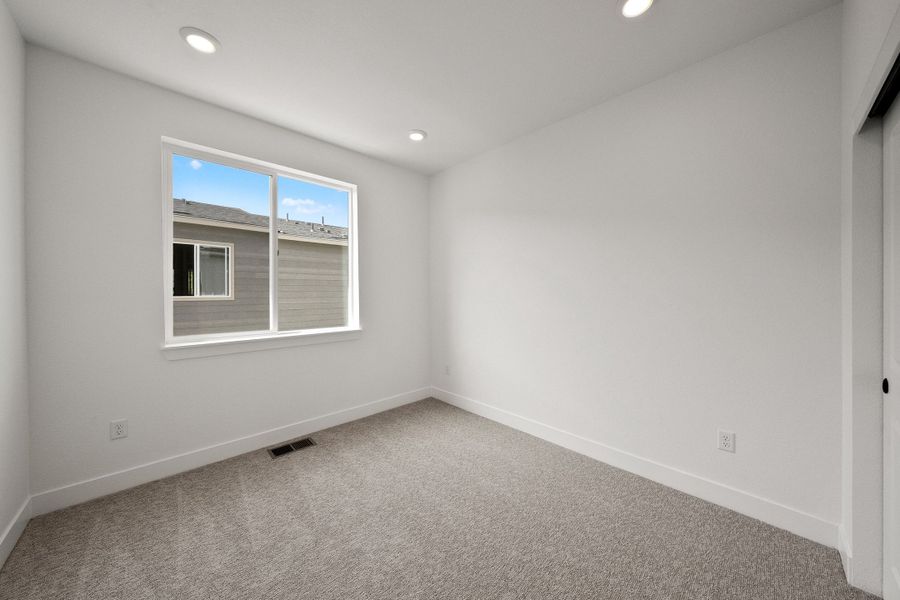 Spacious, unfurnished interior of a new home in Berkeley Villas, Denver (Image 35). Spacious, unfurnished interior of a new home in Berkeley Villas, Denver (Image 35).