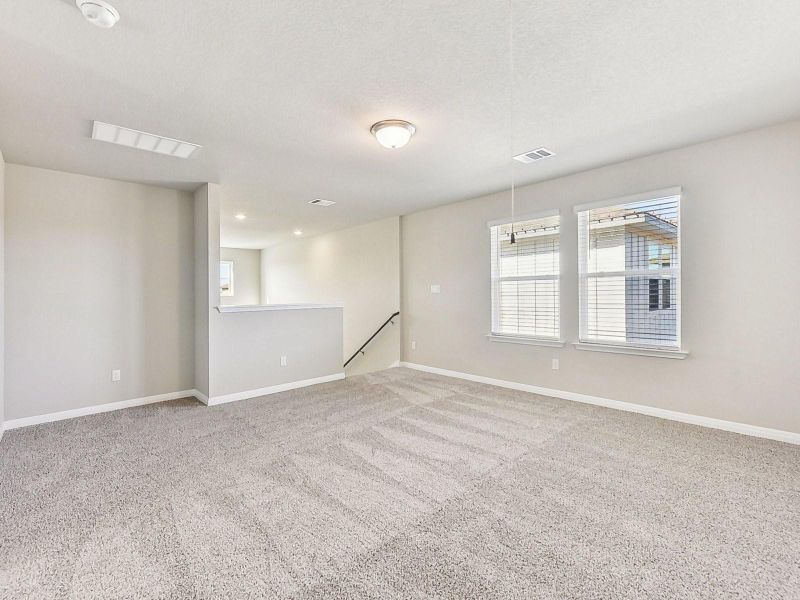 Photo is not of the actual home, but is an inspirational photo of builder’s model home and may depict options, furnishings, and/or decorator features that are not included