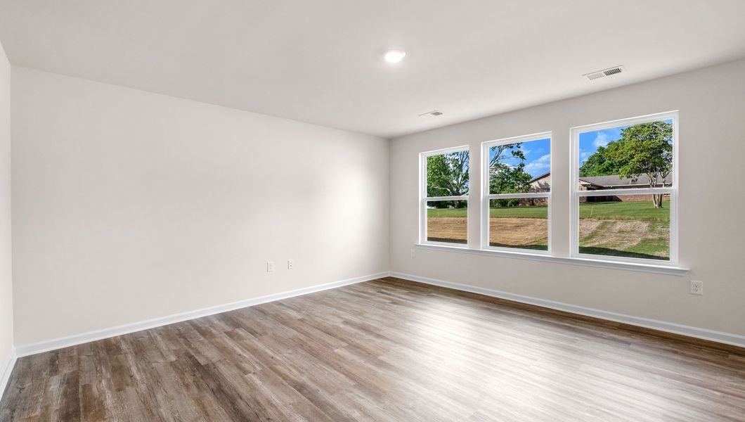 Spacious, unfurnished interior of a new home in Village Grove, Greenville (Image 19). Spacious, unfurnished interior of a new home in Village Grove, Greenville (Image 19).