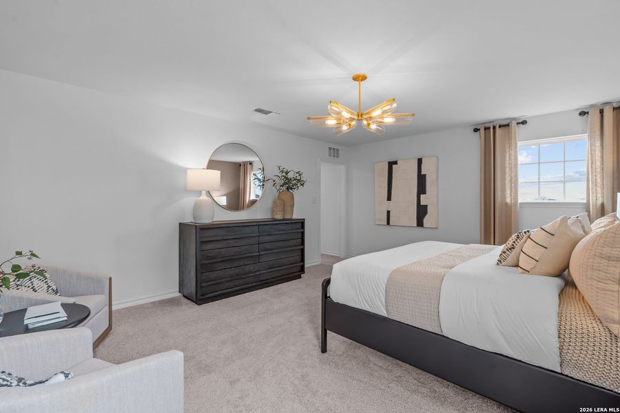 Furnished interior view inside a new home in , San Antonio (Image 26).