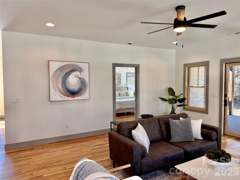 Furnished interior view inside a new home in , Brevard (Image 12).