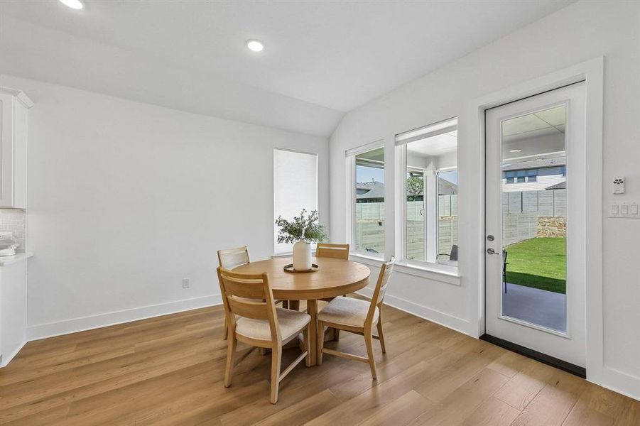Furnished interior view inside a new home in Painted Tree, McKinney (Image 15).