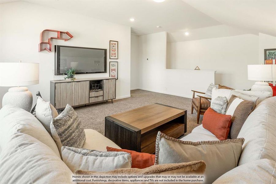 Furnished interior view inside a new home in Georgetown at Kings Fort 50s, Kaufman (Image 23). Furnished interior view inside a new home in Georgetown at Kings Fort 50s, Kaufman (Image 23).