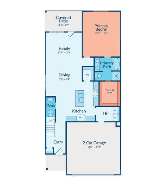 2D floor plan layout of this home in Magnolia Springs, Montgomery, TX (Image 5). 2D floor plan layout of this home in Magnolia Springs, Montgomery, TX (Image 5).