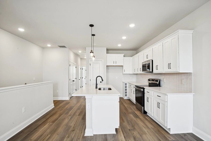 Furnished interior view inside a new home in Promenade at Clari Park, Murfreesboro (Image 7).