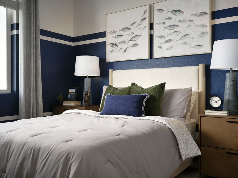 Furnished interior view inside a new home in Brighton Crossings, Brighton (Image 10).