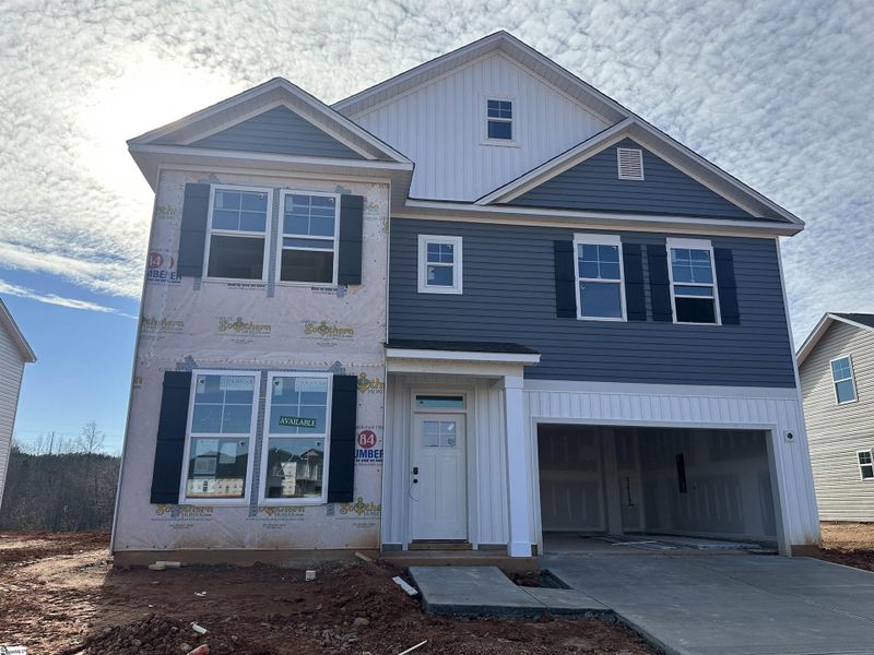 In-progress construction of a new home in Shiloh Trail, Wellford, SC (Image 6).