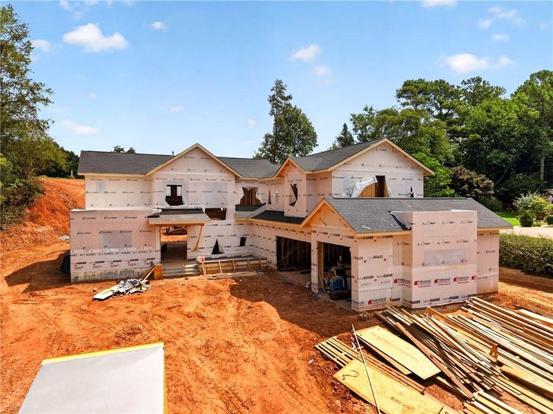 In-progress construction of a new home in , Gainesville, GA (Image 14). In-progress construction of a new home in , Gainesville, GA (Image 14).