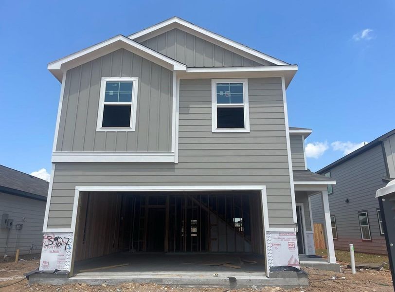 In-progress construction of a new home in Laurel Farms, Brookshire, TX (Image 14). In-progress construction of a new home in Laurel Farms, Brookshire, TX (Image 14).