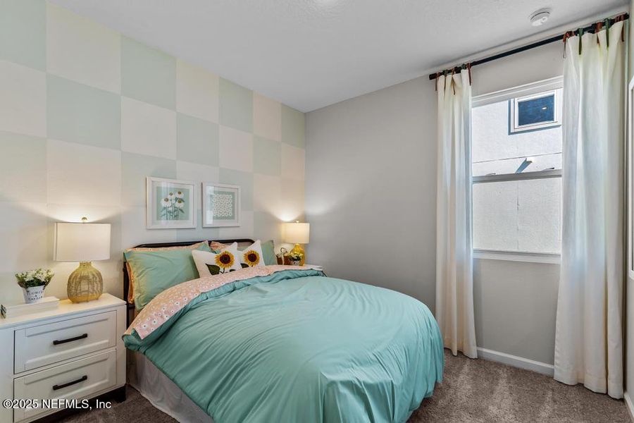 Furnished interior view inside a new home in Palm Series at The Landings at Pecan Park, Jacksonville (Image 14).