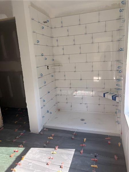 In-progress construction of a new home in River Walk Place, Lawrenceville, GA (Image 33).