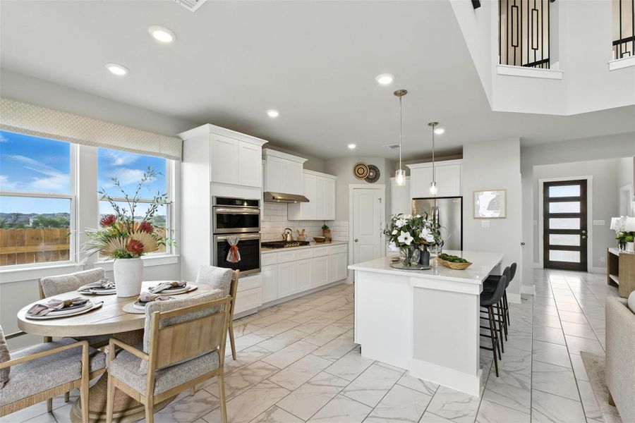 Furnished interior view inside a new home in Enclave at Cele, Pflugerville (Image 25).