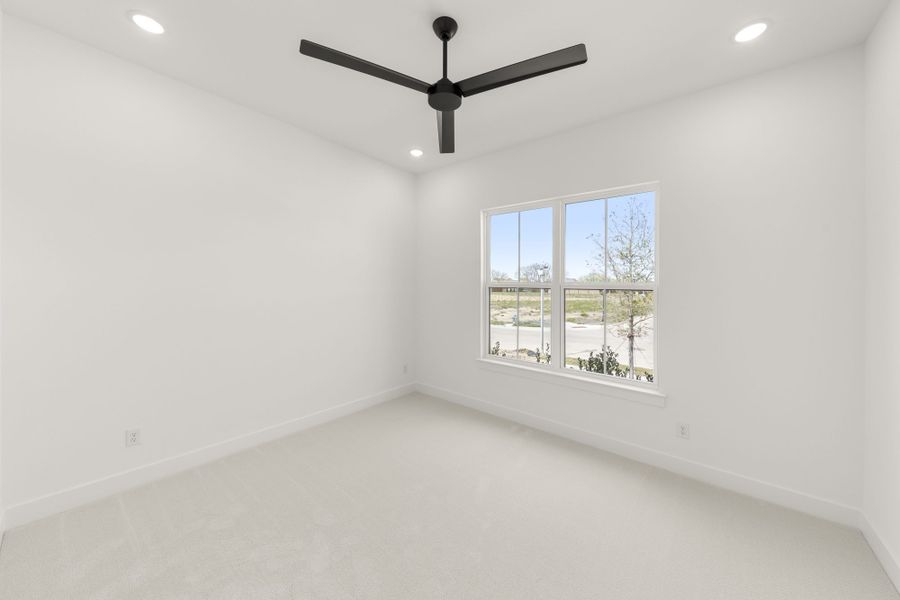 Spacious, unfurnished interior of a new home in Mustang Lakes, Celina (Image 50). Spacious, unfurnished interior of a new home in Mustang Lakes, Celina (Image 50).