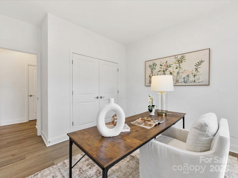 Furnished interior view inside a new home in Cannon Run, Concord (Image 27).
