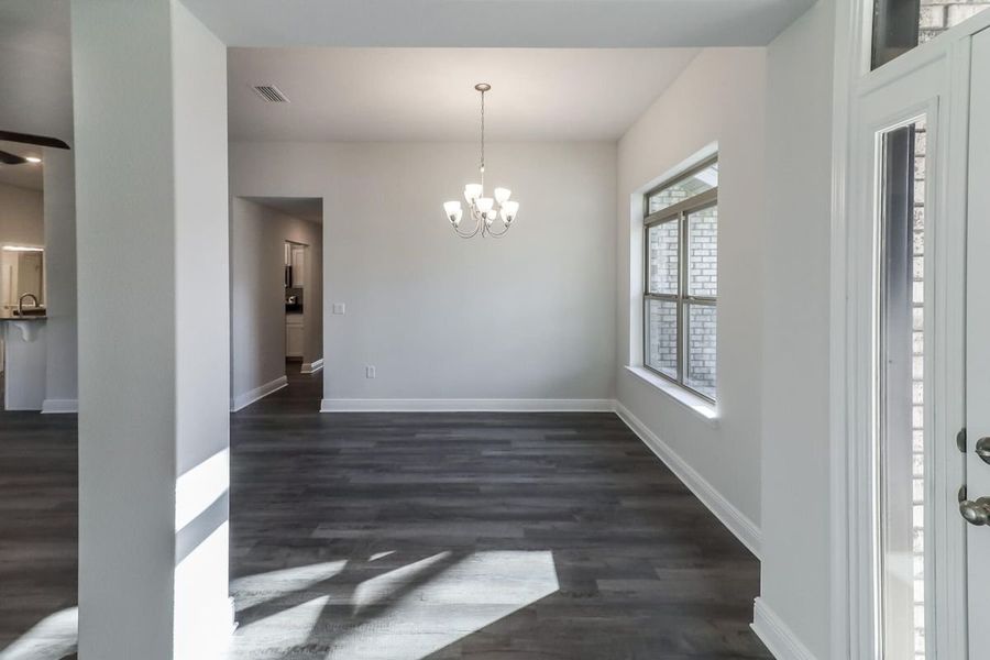 Spacious, unfurnished interior of a new home in Pecan Valley, Cantonment (Image 13). Spacious, unfurnished interior of a new home in Pecan Valley, Cantonment (Image 13).