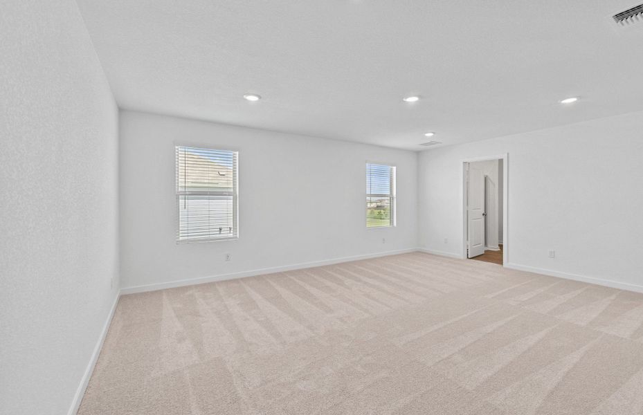 Spacious, unfurnished interior of a new home in Sonterra, Jarrell (Image 19). Spacious, unfurnished interior of a new home in Sonterra, Jarrell (Image 19).
