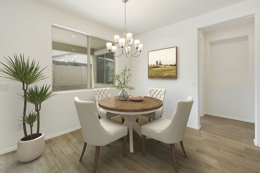 Furnished interior view inside a new home in Alora at Ironwing, Litchfield Park (Image 5).